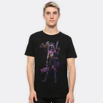 Arcane Jinx Graphic T-Shirt, Men's and Women's Sizes (ARC-232057) 120 black