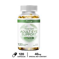 Xemenry Adult Eye Support Lutein 40mg + Zeaxanthin 2mg Softgels, 120 Quick Release — Vision Care & Blue Light Filter Support 120*1