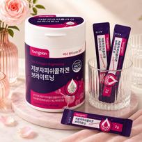 Youngjin Pharmaceutical Low Molecular Weight Fish Collagen Brightening 30 Pack 2g 1 pcs