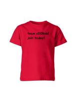 Children's T-Shirt Team C00lkidd Coolkid Roblox Coolkid Roblox L red