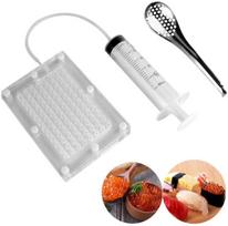 Caviar box Molecular cooking caviar box caviar generation maker popping boba maker white
