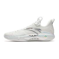 Anta Shock Wave 5 Pro Low top Basketball Shoes Men's White 44.5