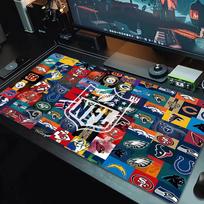 National Football League Mouse Pad Large Gaming Table Cushion Nonslip Laptop Tablet Big Mousepad Xxl Mat Mini Pc Playmat With Lock Edge 30cmx80cm(11.8x31.5inch)