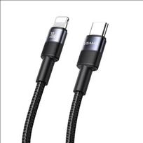 USAMS USB-C LAIDAS, SKIRTAS „LIGHTNING“, 30W, 1,2M, SKIRTAS „MAGSAFE“ IPHONE 12, 13, 14, 15 TELEFONAMS