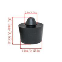 Volkswagen Golf/Passat Door Shock-Absorbing Bumper Rubber Plug (1K8837529) B157 Single Price gray