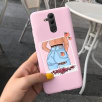 Dėklas Huawei Mate 20 Lite minkštas mielas animacinių filmukų gėlių silikoninis telefono dėklas Hauwei Mate 20 Lite SNE-LX1 Funda galinis dangtelis 6.3 Mate 20 Lite