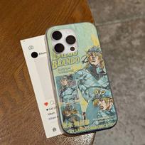 Anime Jojo Bizarre Adventure For IPhone 17 16 15 11 12 13 14 Pro Max Plus Pro Corrugated Translucent Back Phone Cover iPhone 17 Air white