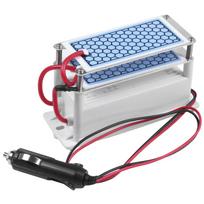 Ozone Generator Car 12V 10G Portable Plate Air Purifier Air Sterilizer Car Ozone Air Air Cleaner Ozonizer Odor-A08Q Black  blue gray
