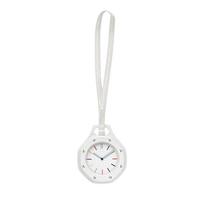 Madingas kišeninis laikrodis Aštuonkampis plastikinis dėklas Kvarcinis Mechaninis Dovanų Laikrodis Reloj De Bolsillo Unisex Laikrodis ant kaklo white