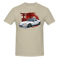 Funny Civic Crx Del Sol Unisexs Printed Tshirt Unisex T Shirtclothes Unisex XL gray