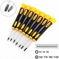 Xbox 360 Controller Disassembly Screwdriver Set: T4-T8H Torx 40MM*135MM T10H black