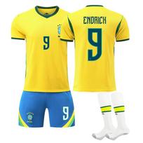 2026 No. 9 Endrick World Cup Brazil Home Shirt M