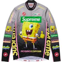 Supreme x SpongeBob SquarePants x Castelli® printed cycling top SUP-SS25-082 L