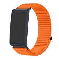 Official Nylon Loop band For Amazfit Helio Strap Smartwatch accessories Sport Bracelet Correa Amazfit Helio 22mm watch Straps Amazfit Helio Strap oranžinė
