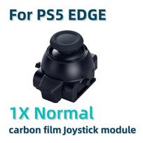 For PS5 Edge Stick Module TMR Effect Joystick Control for Mobile Games Replacement for PlayStation 5 Edge 3D Analog Joysticks 1 1pcs Carbon Module black