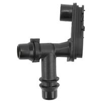 Radiator Coolant Water Hose Connector 17111707817 ABS Black Replacement for E46 3 Series
