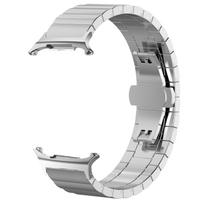 Comfortable strap for Samsung Galaxy Watch Ultra 47mm, stainless steel metal replacement strap, business style Galaxy Watch 47mm gray