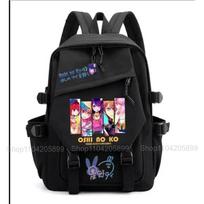 OSHI NO KO Kuprinė Mano Rekomenduotas Vaikas Anime Mochila Studento Mokyklinė Kuprinė Mergaičių Dovana Mielas Kasdienis Kelioninis Rucksack 16 inches black
