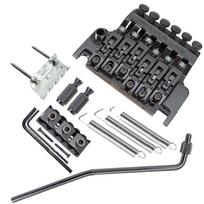 Suderinamas su Ibanez 91,2x70mm Tremolo sistema su fiksavimo veržle, tiltas, tiksliai pagamintas cinko lydinio gitaros priedas 91.2x70mm juoda