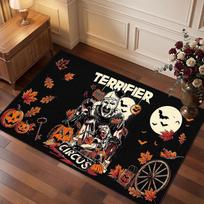 Terrifier Art the Clown Rug Soft Thick Non Slip Floor Carpet for Bedroom Living Room Home Decor 40cmx60cm brown