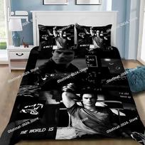 D-Damon Salvatore The Vampire Diaries Duvet Pillowcase Bedding Set Boy Girl Bedroom Decoration Children Gift Single Double Large 140*200cm/55x79in Single/Twin 3pcs