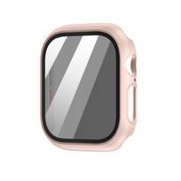 Case for Apple Watch Series 12 (46mm),with privacy screen protector Light Pink
