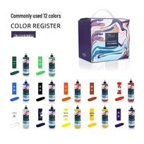 Neroli Orange Blossom Acrylic Paint Set: Morandi Palette for Art Students & Studios 110ml Gift Box gray
