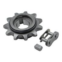 420-11 Tooth 16mm Chain Front Engine Sprocket with Cotter Pin for Coleman CT200 Trail 200 Mini Bike KT196 Go Kart 420-11t gray