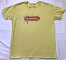 Erasure Erasure Chorus Concert All Size S to 5XL Yellow T-shirt L beige