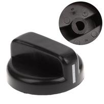 2 vnt. 8 mm bendrosios plastikinės rankenos dujinės viryklės pakeitimo valdymo jungiklio rankenėlės viryklės orkaitės rankenėlė staliniam degikliui Onesize black