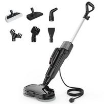 Lubluelu Steam Mop&Detachable Steam Cleaner,1580W Powerful Floor Steamer,Removes up to 99.9% of Bacteria and Viruses, Polishing juoda