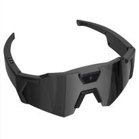 4K HD Action Camera Sunglasses HD 1080P POV Video Recording Glasses Smart Glasses  Bicycle Black-A style