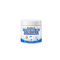 30G Powdered Cooking Oil Solidifier,Hot Grease Hardener For Used Fryer Oil,Oil Residue,Vegetable Shortening;Eco-Friendly Kitchen 1PC white