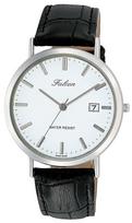 [Citizen Q&Q] Laikrodis Analoginis Vandeniui Atsparus Data Odinis Dirželis D020-301 Vyriškas Baltas gray