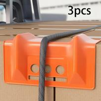 Sunkiosios kraštų kampų apsaugos, apsaugančios krovinius, tvirtinimo diržų apsaugos siuntimui 3pcs