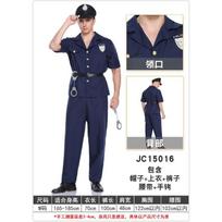 Festival Party Party Playing Police Uniform onesie suit Prison inmate Sheriff Stage Performance Costume one size fits all beige