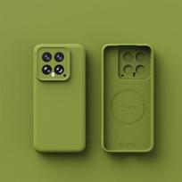Liquid Silicone For Magsafe Case For Xiaomi 17 Pro Max 15 14 13 Ultra Redmi K80 K70 K60 Magnetic Wireless Charge Cover For XiaoMi 15 gray