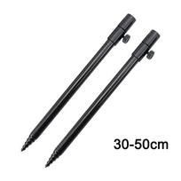 Bankstick Aluminium Rod Pod Support Fishing Bank Sticks Aluminium Carp Fishing Bank Sticks Carp Fishing Fishing Accessories gray