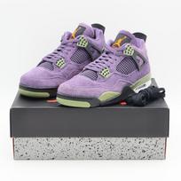 AQ9129-500 Nike Jordan 4 Retro Canyon Purple Anthracite Alligator (Women's) 7.5W gray