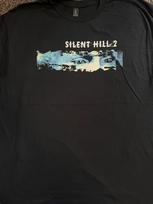 Silent Hill 2 - EU Vers - T Shirt - Various Sizes Survival Horror PlayStation 2 PS2 Resident Evil 150 gray