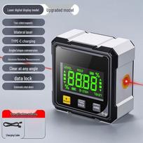 Digital Magnetic 360° Laser Level and Angle Measuring Tool