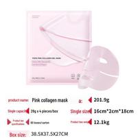 PDRN Pink Collagen Gel Mask white