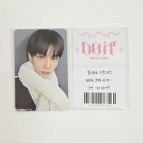 Stray Kids DO IT POP-UP parduotuvė FANS SHOP Speciali nuotraukų kortelė Hyunjin gray