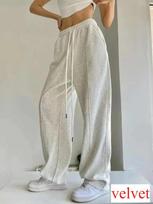 LUXEON Vintage Y2k Baggy Joggers Sweatpants Woman Oversized Korean Fashion Sports Pants Harajuku Streetwear Gyaru Trousers XL gray