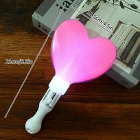Heart Star Kpop Lightstick Kpop Glow Stick Mini Lightsticks Concert Light Stick Support Rods For Concerts Fans Gifts pink