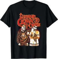 ICP Violent J and Shaggy 2 Dope Distressed Portait Hip Hop T-Shirt 2XL black
