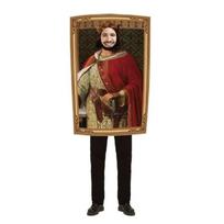 Mona Lisa Cosplay Outfit With Polyester Material For Costume Events And Stage Performances King black