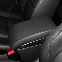 For VW Touran 2006 2007 2008 2009 2010 2011 2012 Car Armrest Cover | OEM Fit Anti-Tear Thermal ulation Car Interior Protector Black-thread black