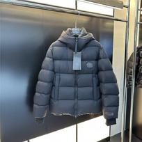 New goose down jacket Ouyang Nana Dai men's and women's capsules black label jacket bread jacket hooded XS juoda