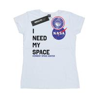 NASA Womens/Ladies I Need My Space Cotton T-Shirt XL balta